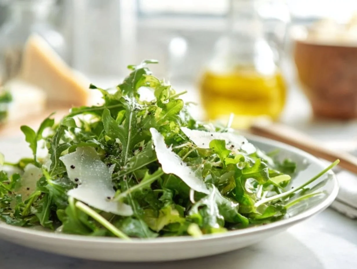 Arugula Salad with Lemon Vinaigrette