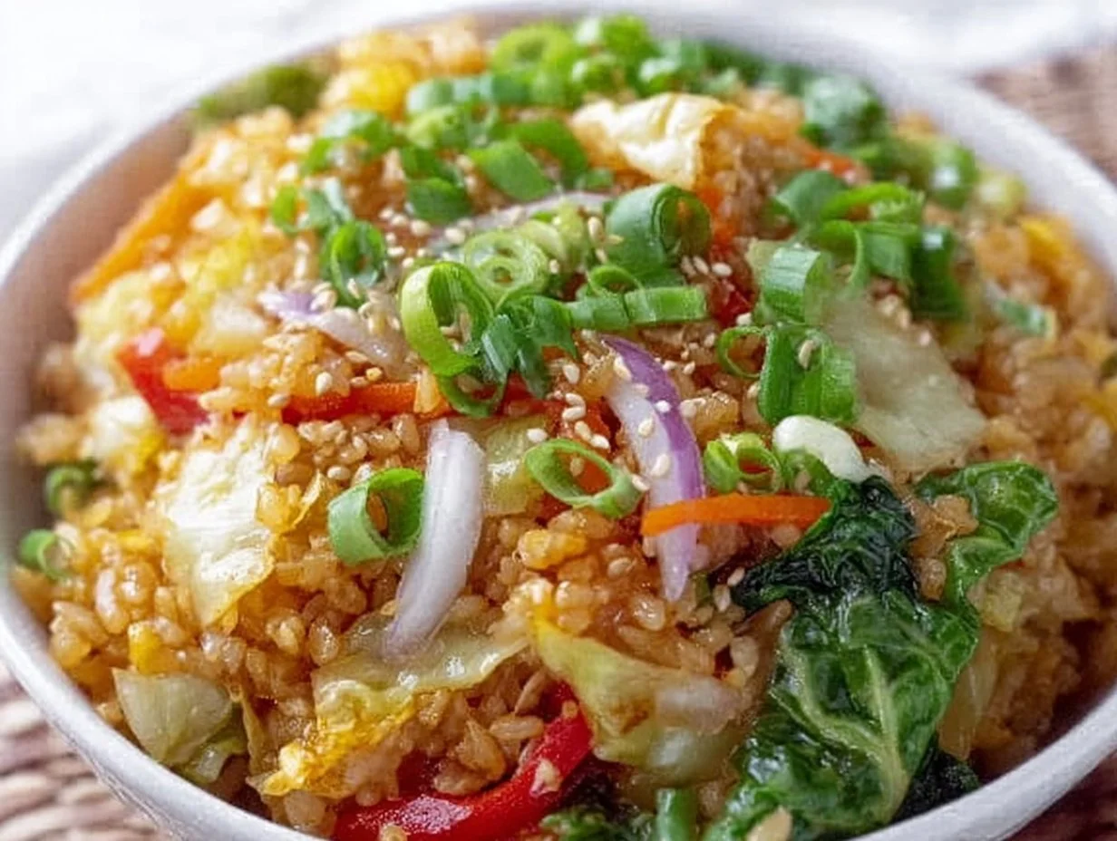 Cabbage Fried Rice