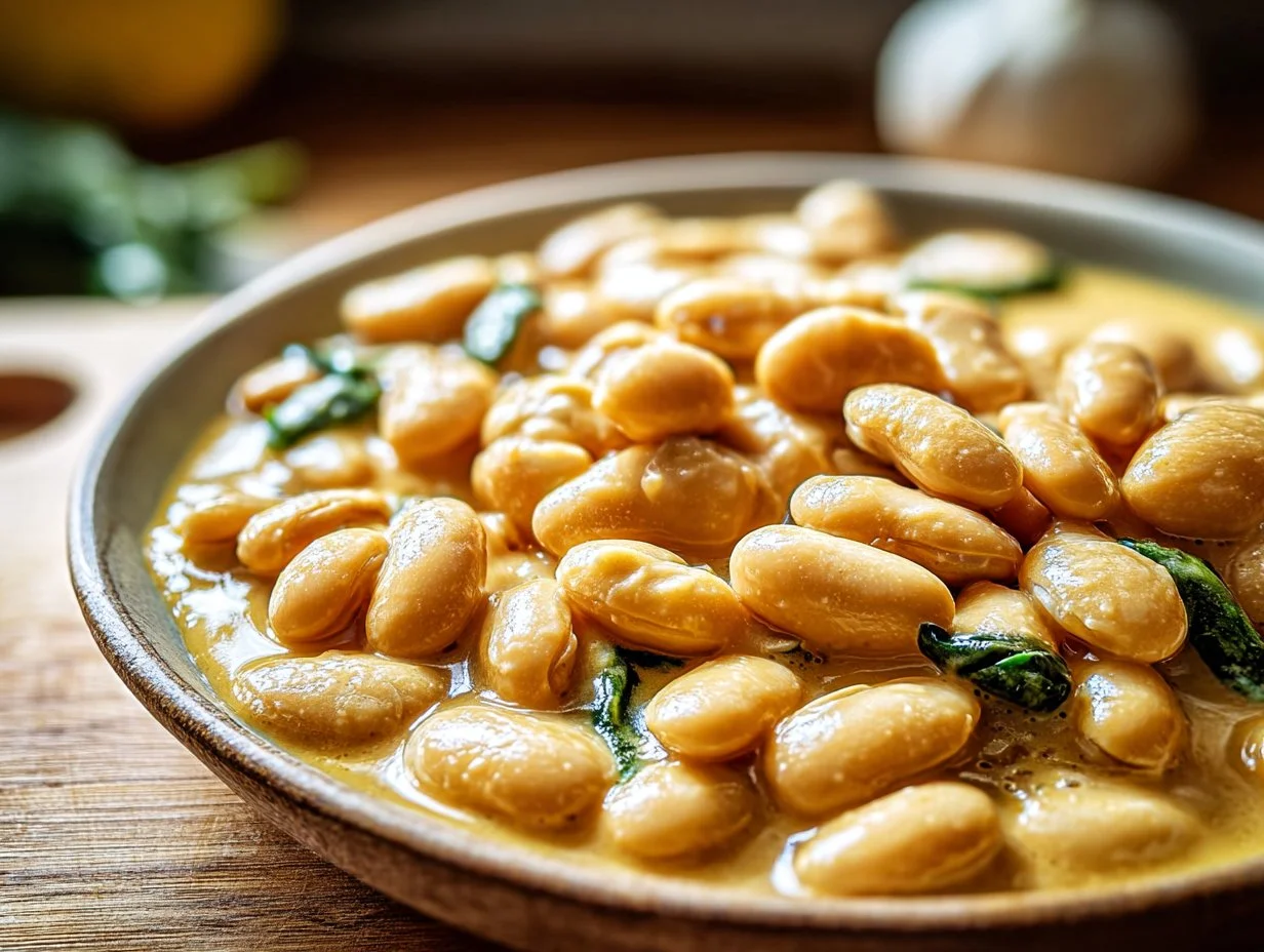 Creamy Miso Butter Beans Recipe