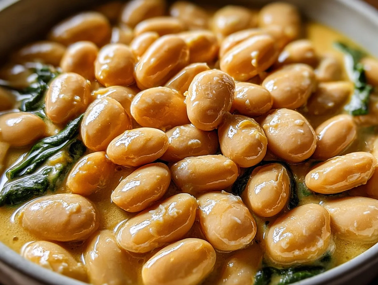 Creamy Miso Butter Beans