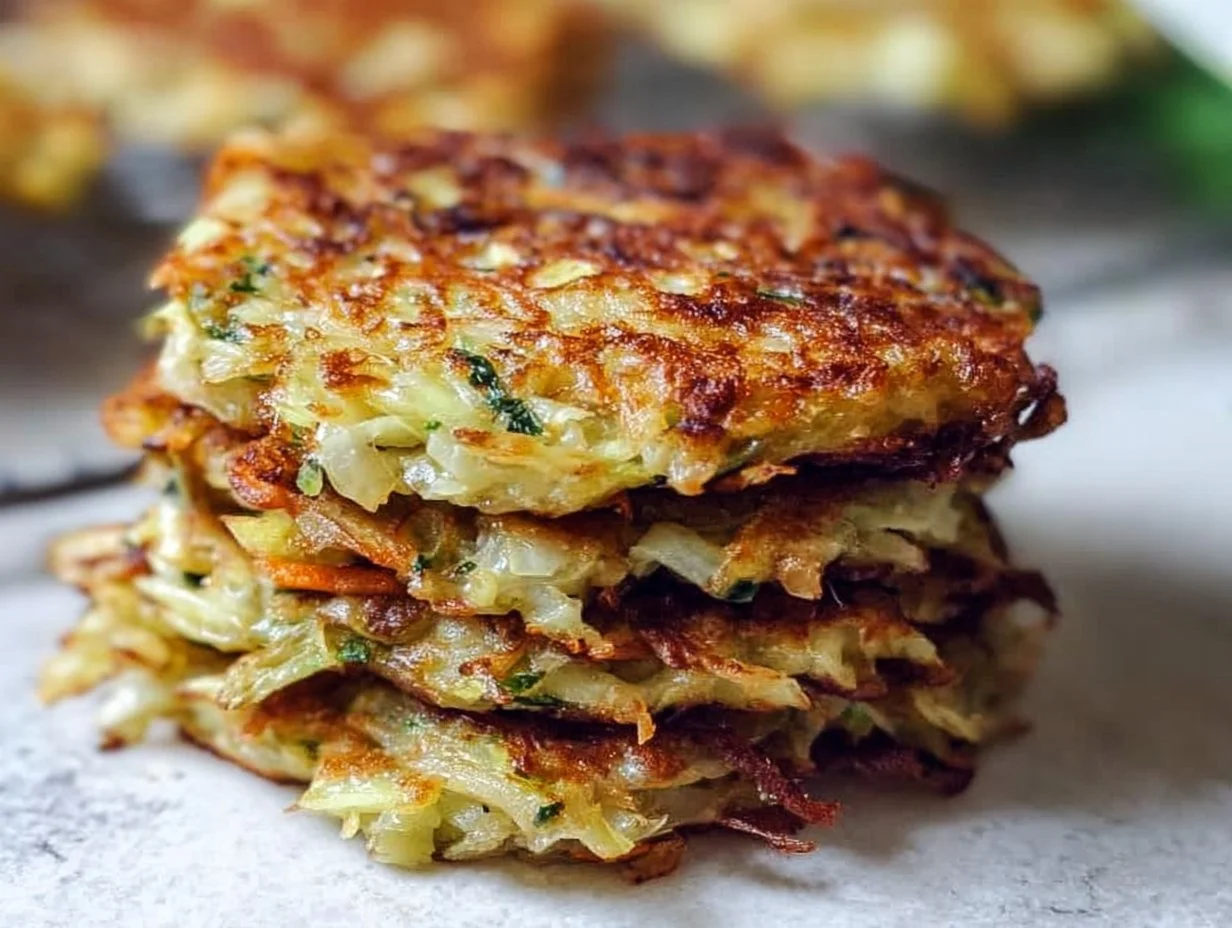 Crispy Cabbage Fritters