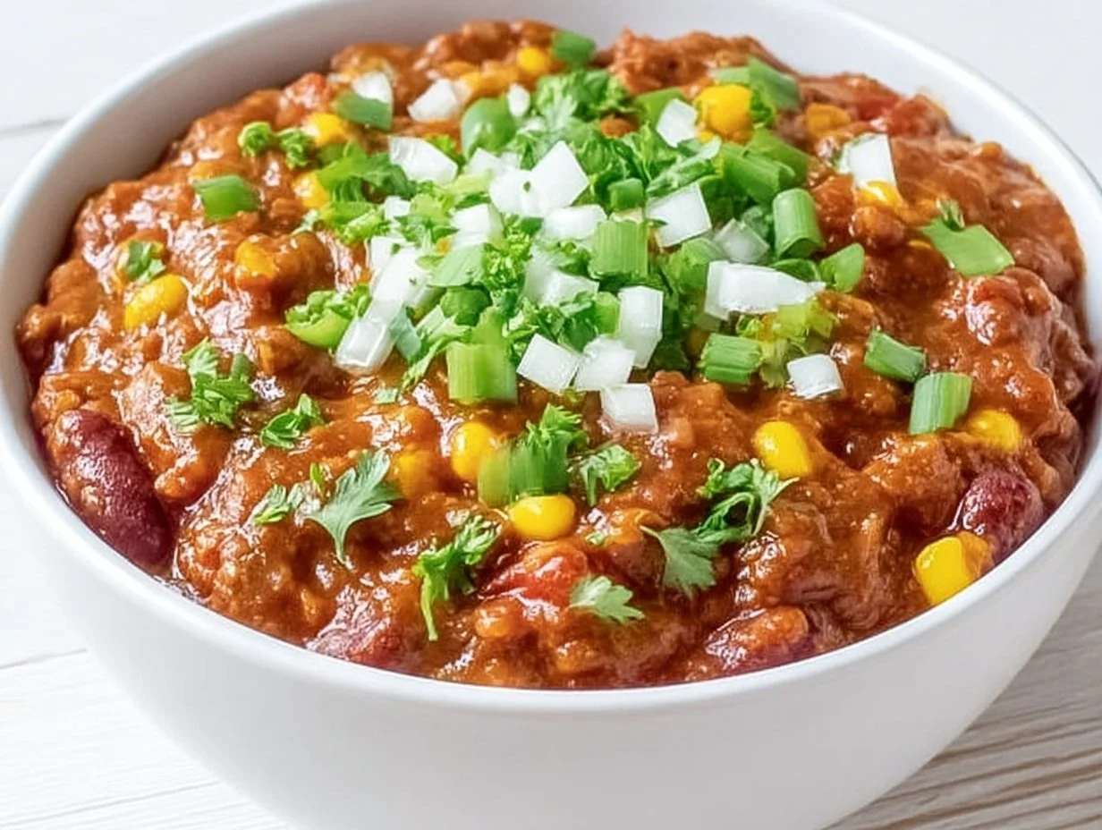 Crockpot Vegetarian Chili
