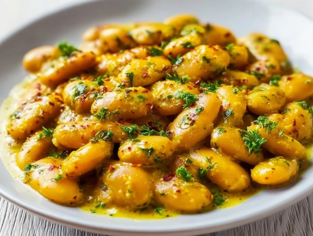 Curried Butter Beans Recipe