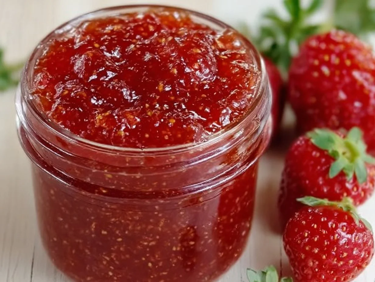Homemade Strawberry Freezer Jam
