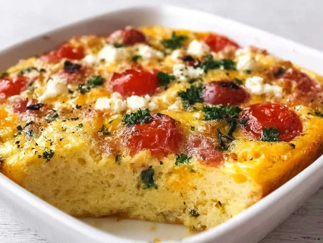 Mediterranean Breakfast Casserole
