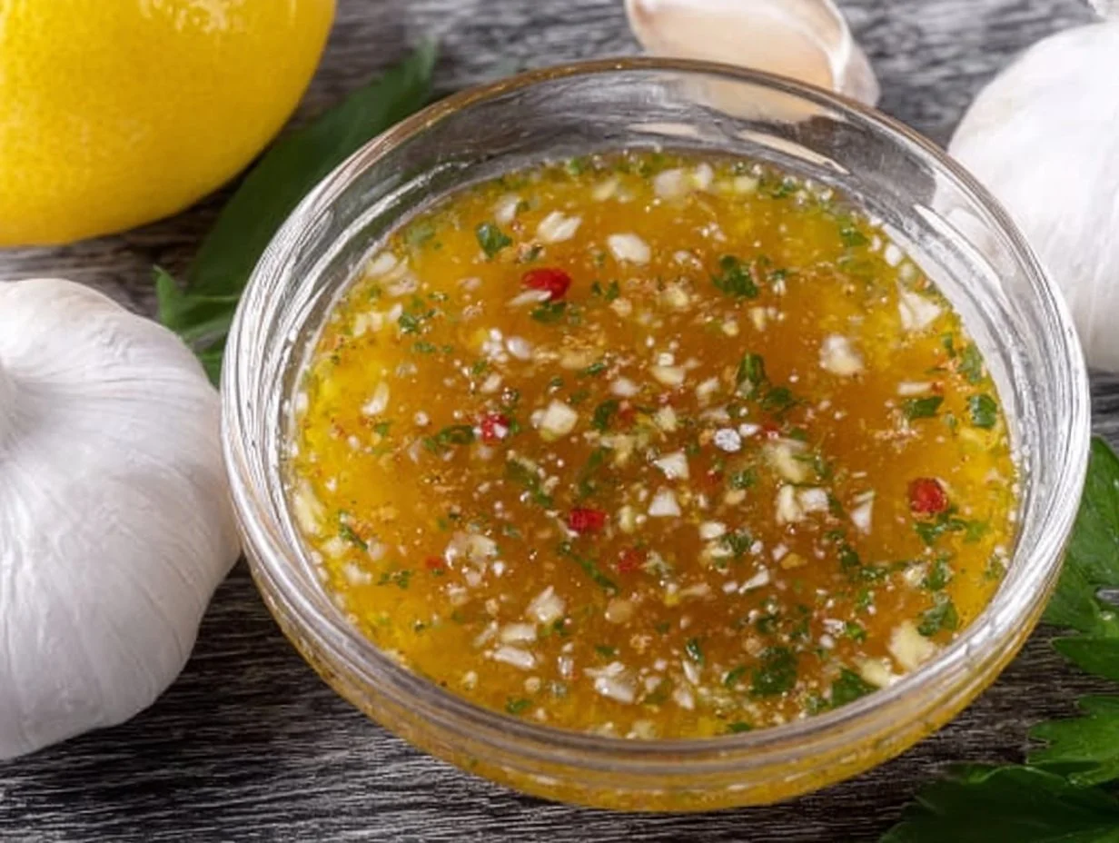 Mediterranean Lemon Garlic Dressing