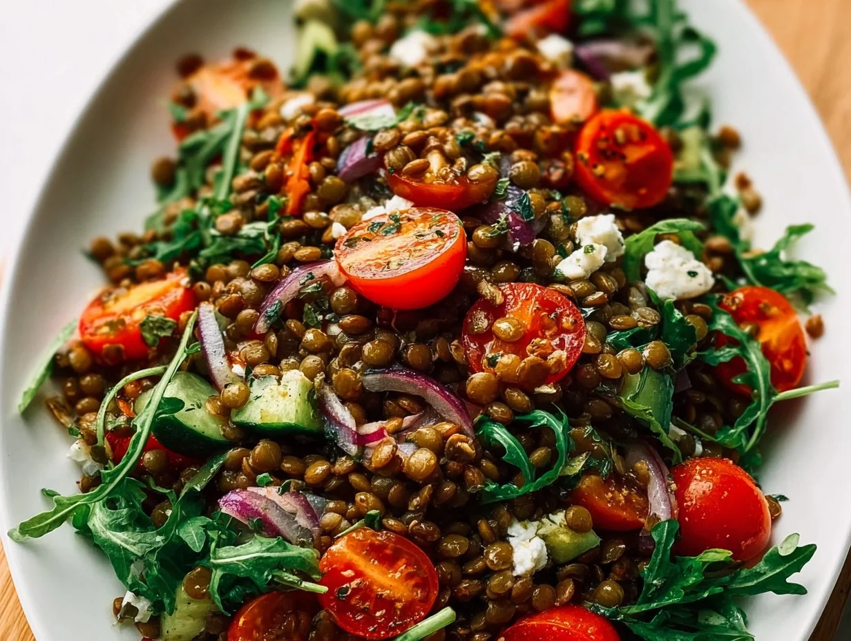 Mediterranean Lentil Salad