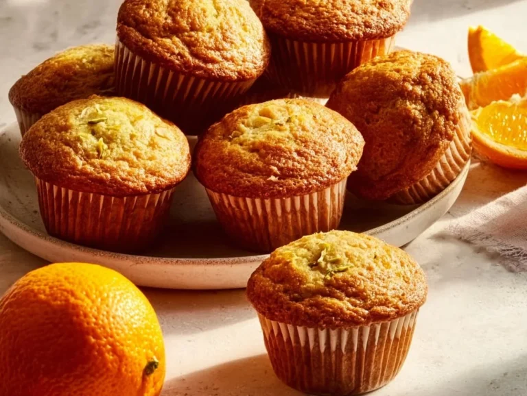 Orange and Cardamom Muffins ready for baking