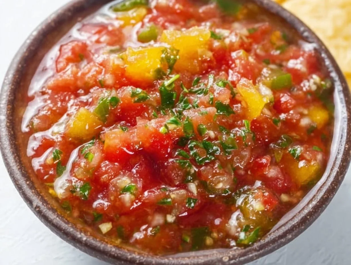 Roasted Tomato and Tomatillo Salsa