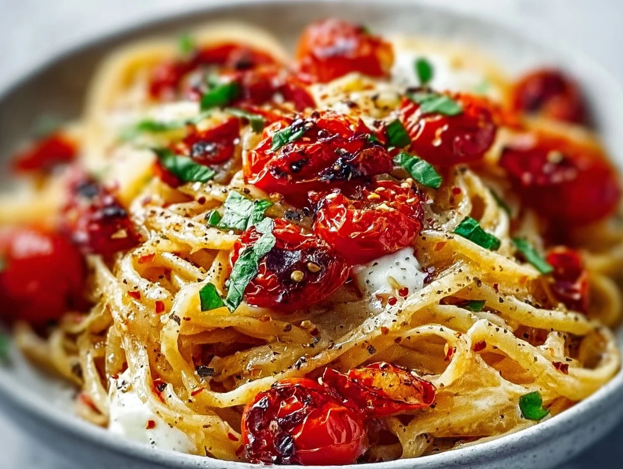 Roasted Tomato Garlic Pasta