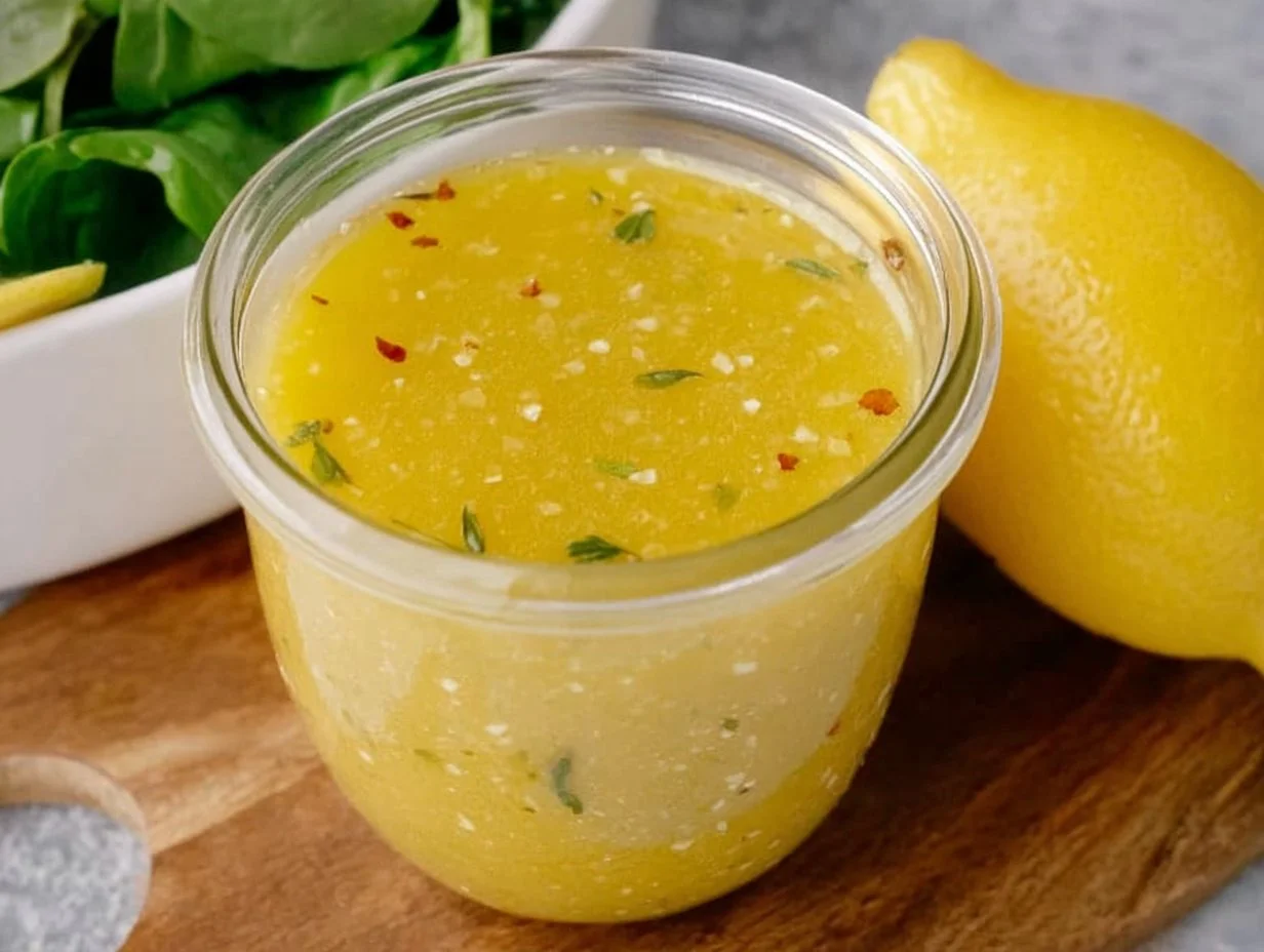 This Honey Lemon Vinaigrette Dressing will actually make you want to eat salad…