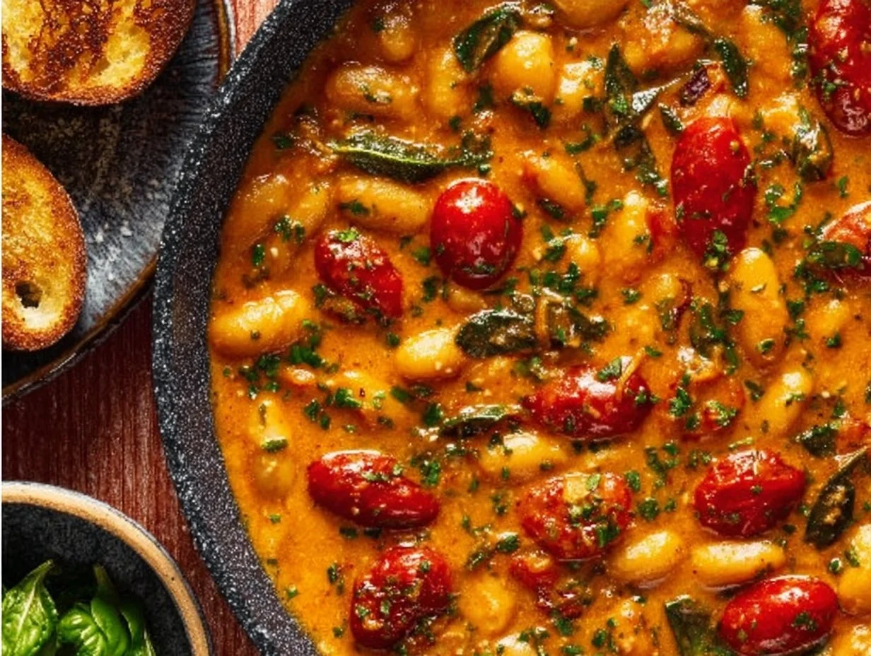 Tuscan Butter Beans Marry Me Recipe