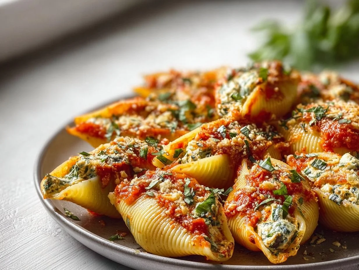 Vegan Stuffed Shells