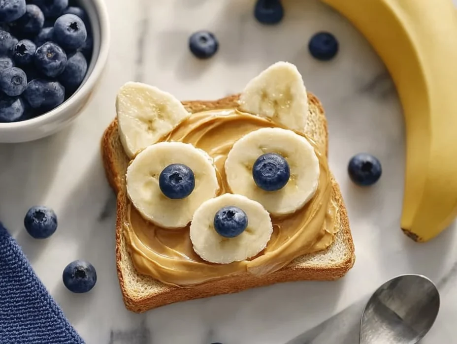 Delicious Bluey Toast recipe featuring fun-shaped toast and toppings.