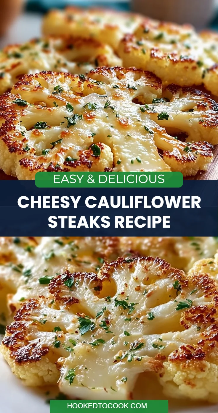 Cheesy Cauliflower Steaks Recipe