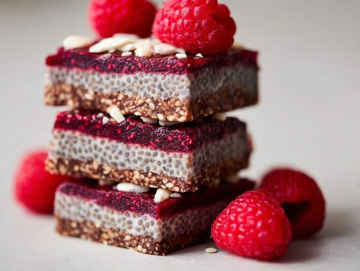 No-Bake Chia Pudding Bars
