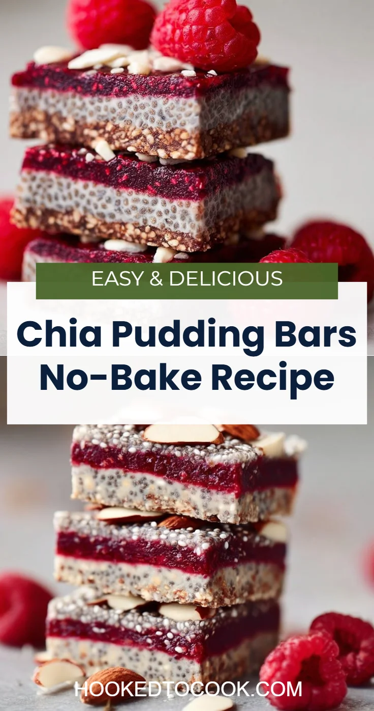 Chia Pudding Bars No-Bake Recipe