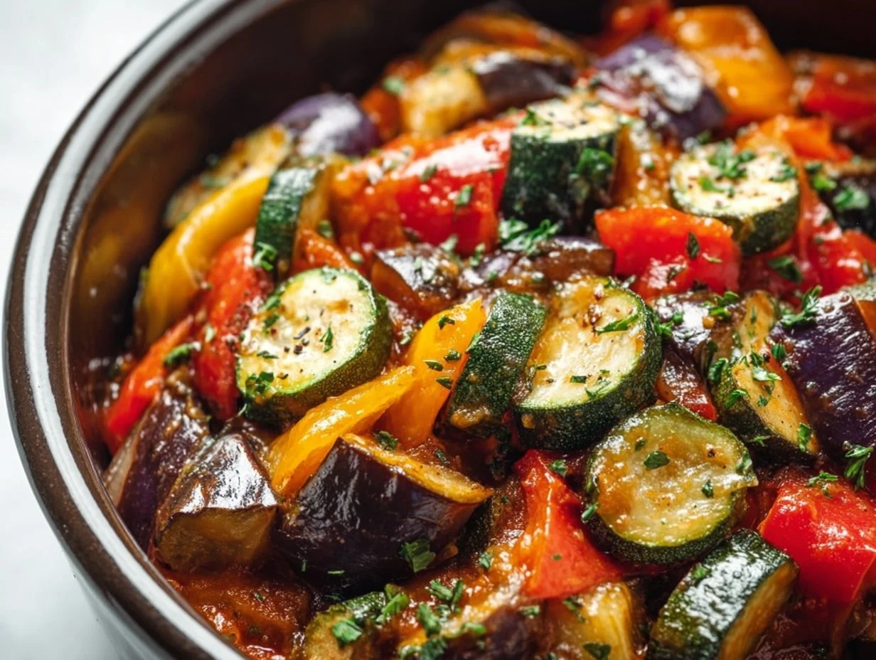 Dump and Go Crockpot Ratatouille