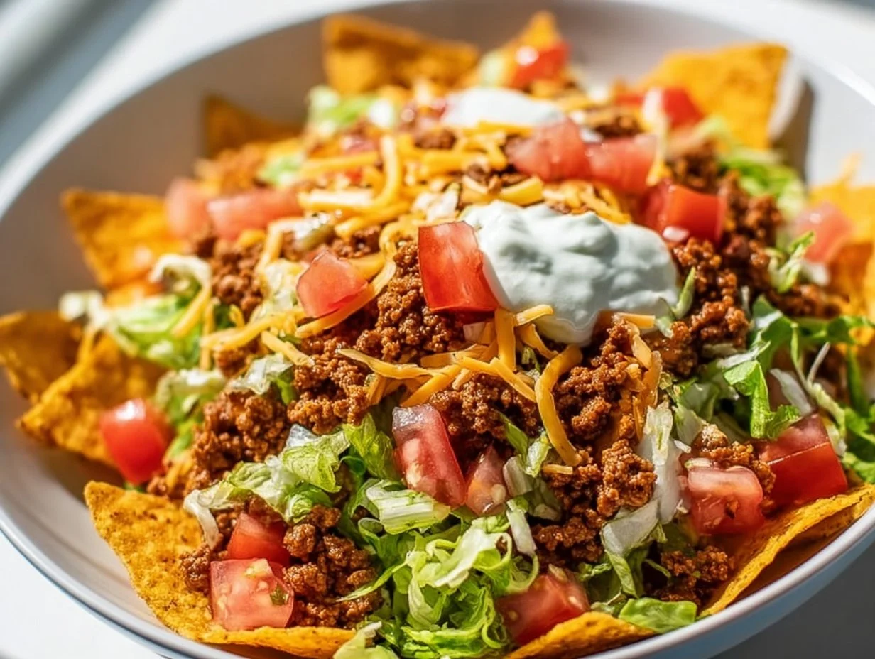 Simple Doritos Taco Salad