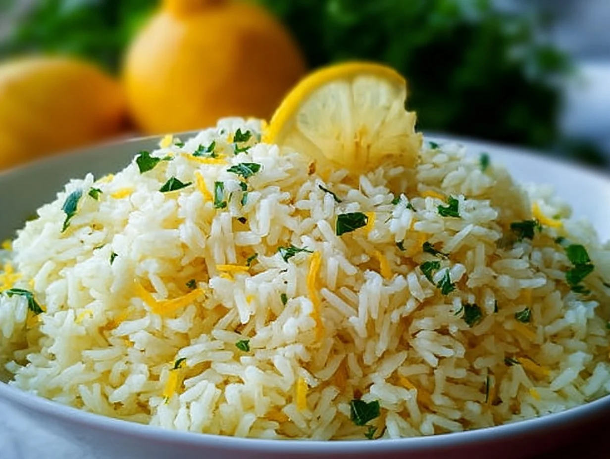 Flavorful Greek Lemon Rice