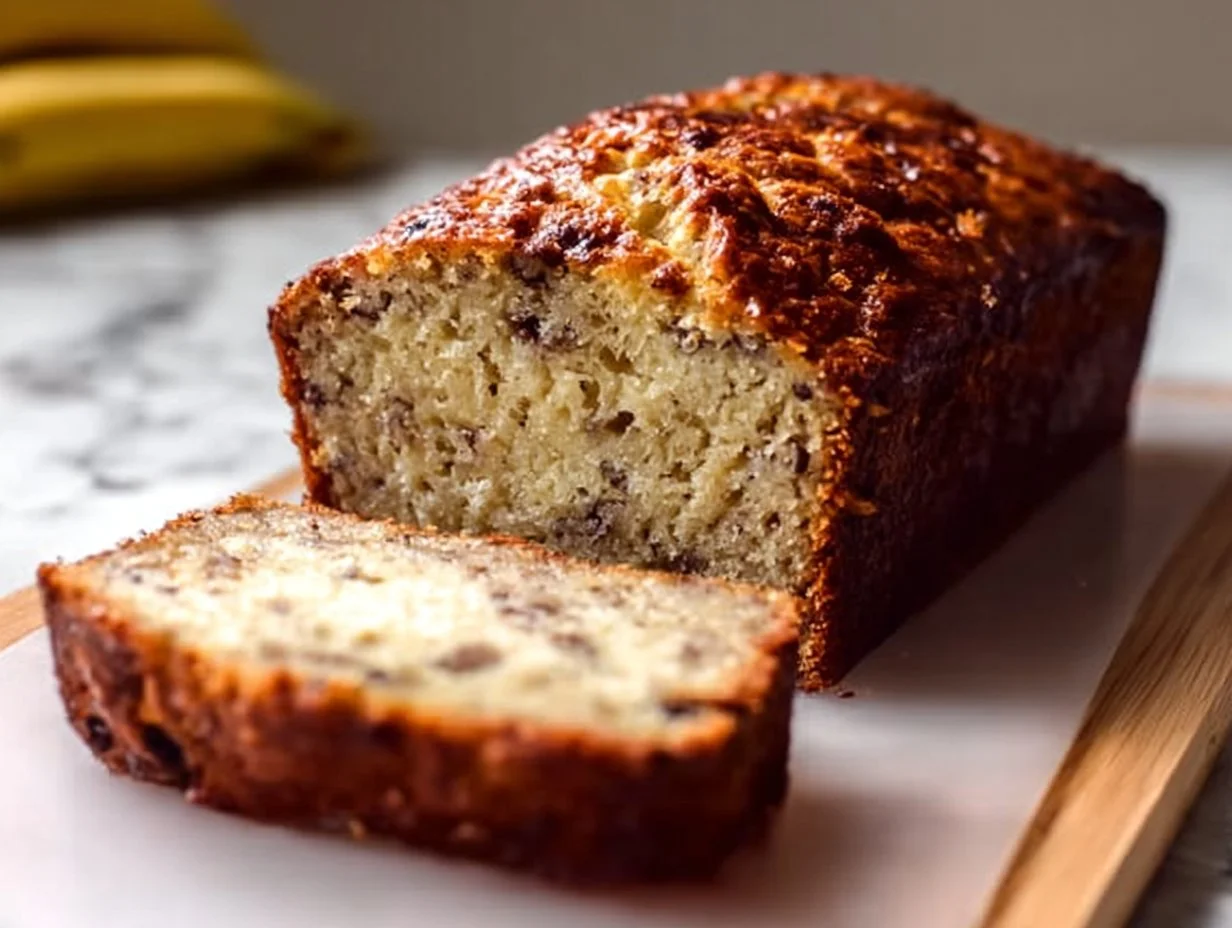 Healthy Greek Yogurt Banana Bread