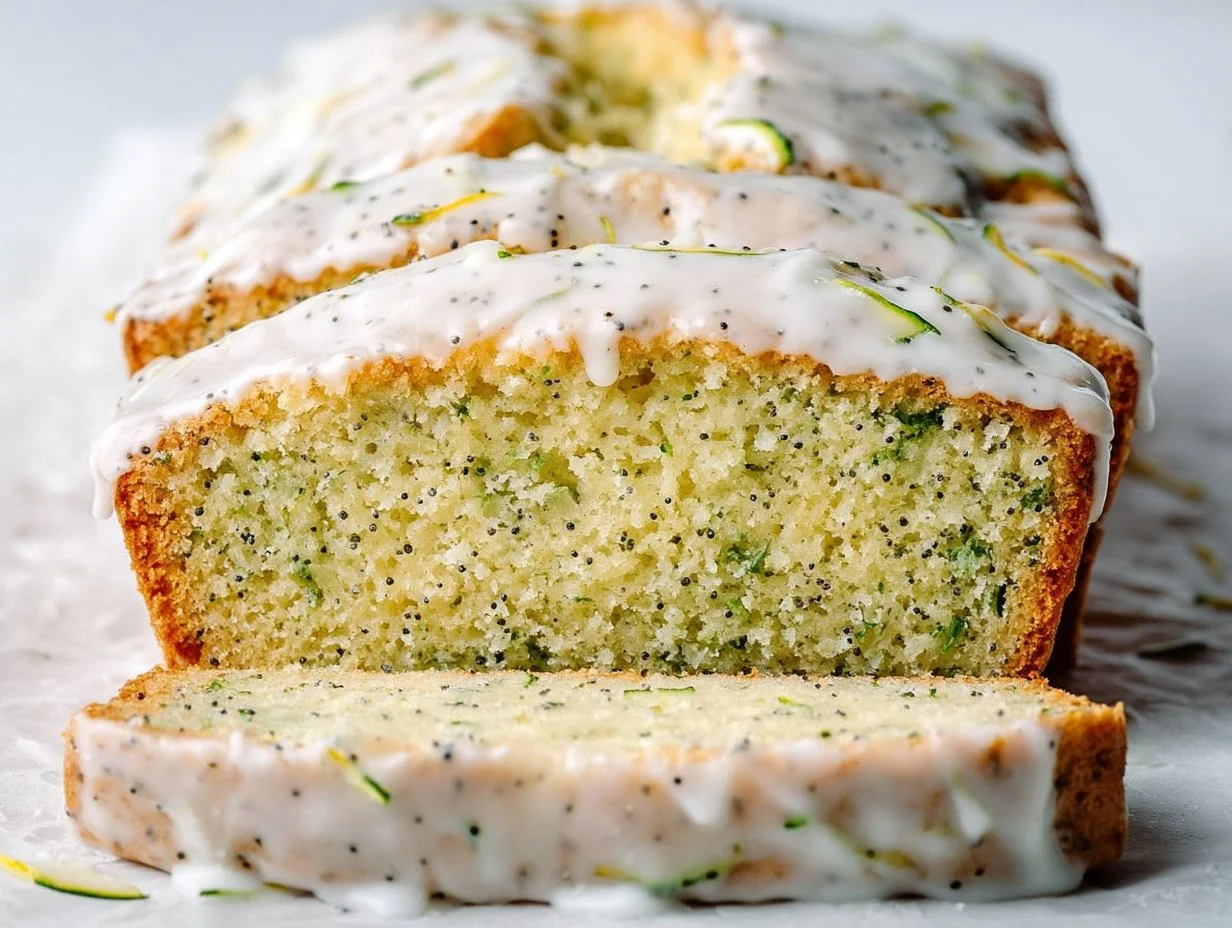Lemon Poppy Seed Zucchini Bread
