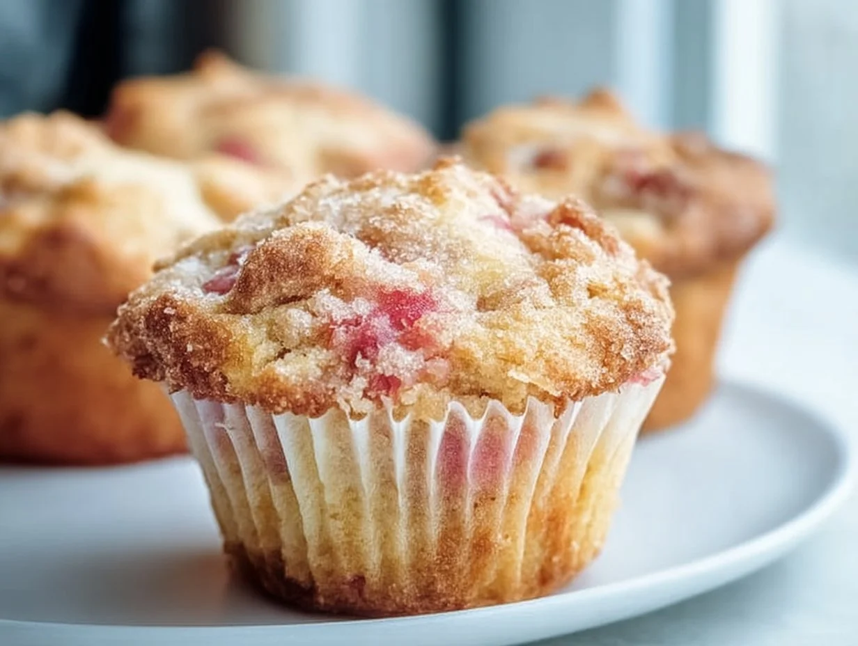 Rhubarb Muffins