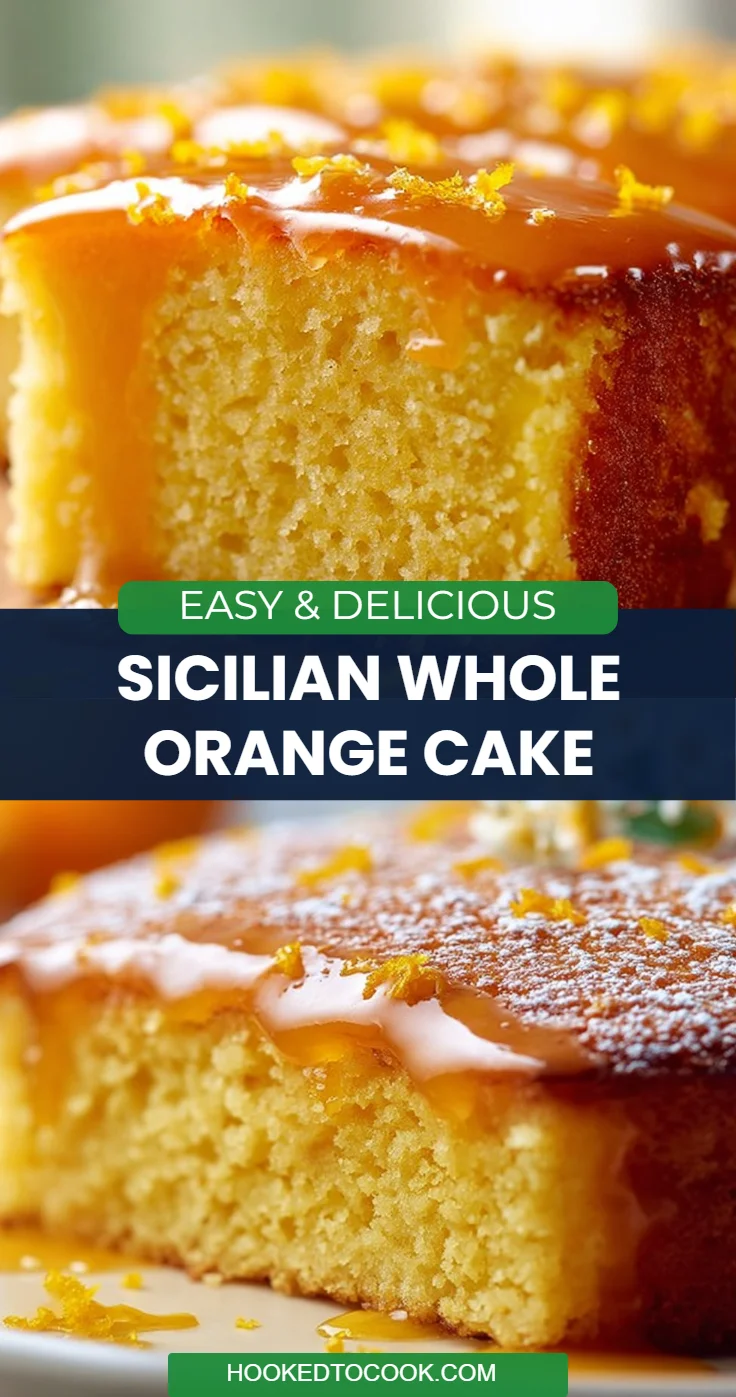 Sicilian Whole Orange Cake Recipe