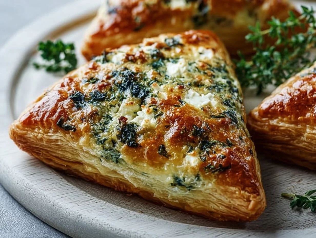 Spinach and Feta Puff Pastry