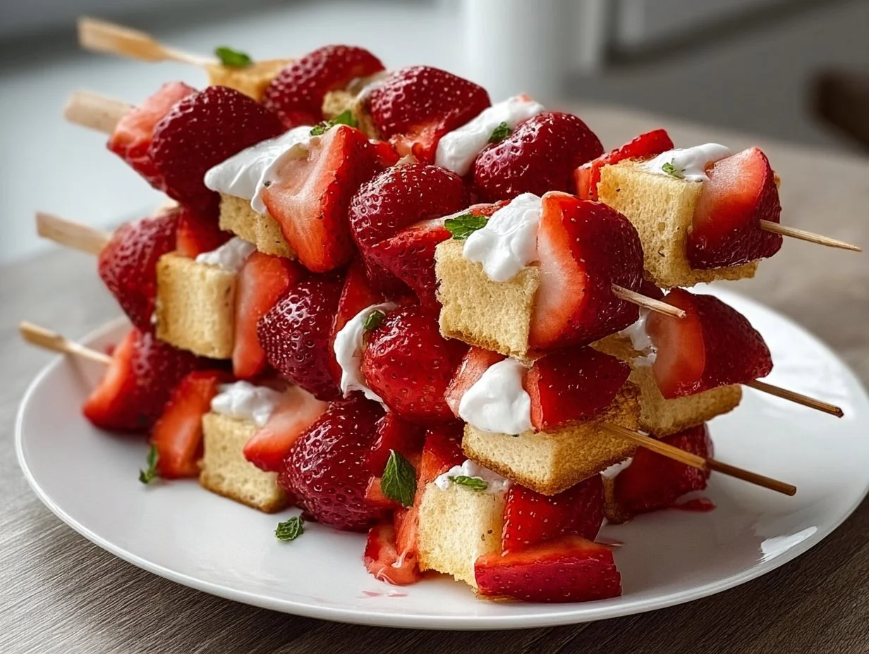Strawberry Shortcake Kabobs