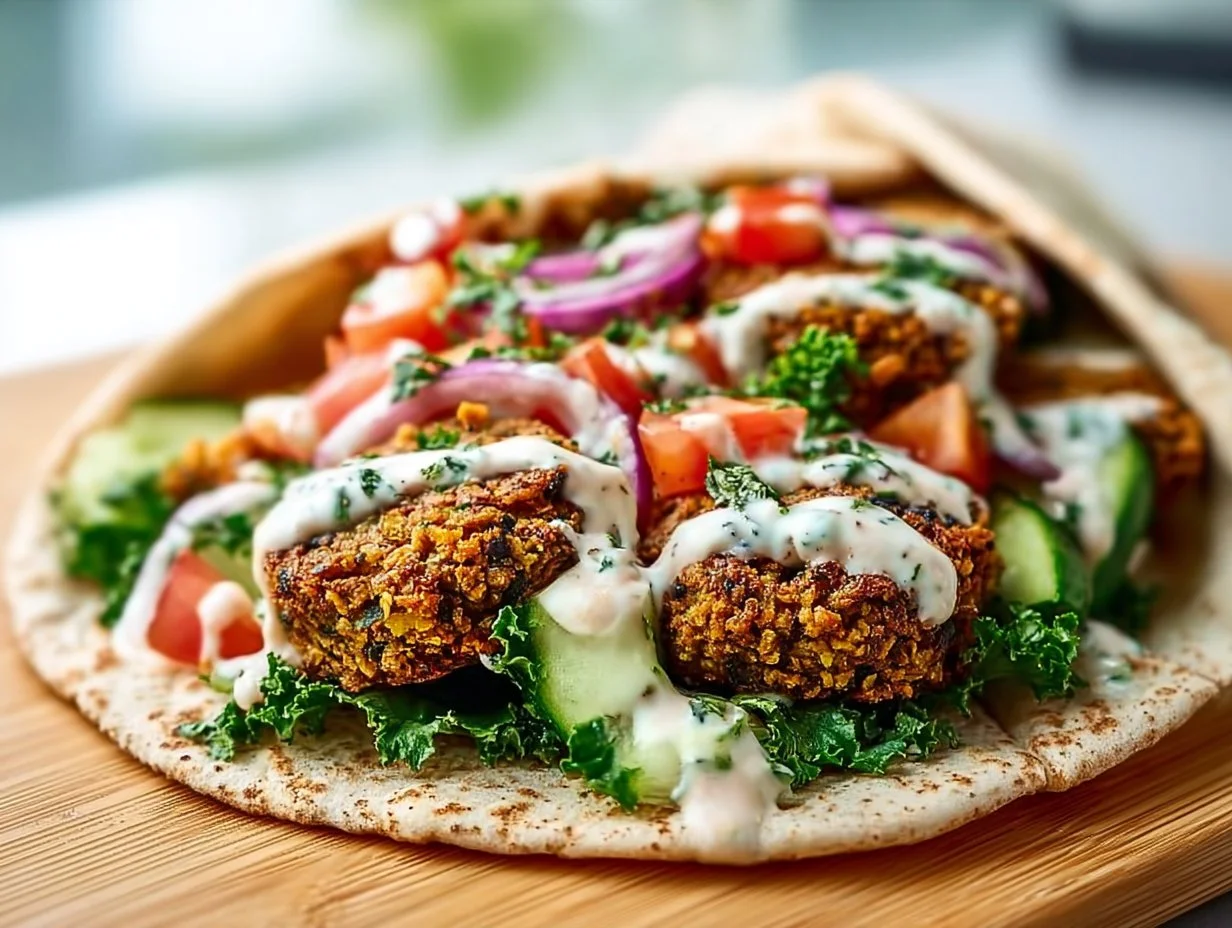 Vegan Falafel Wrap