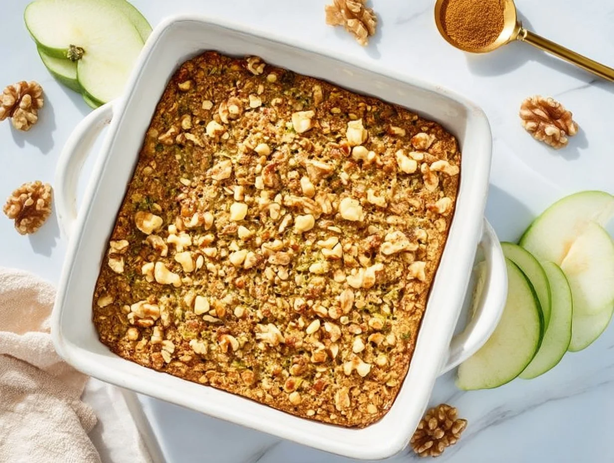 Zucchini Bread Baked Oatmeal Recipe