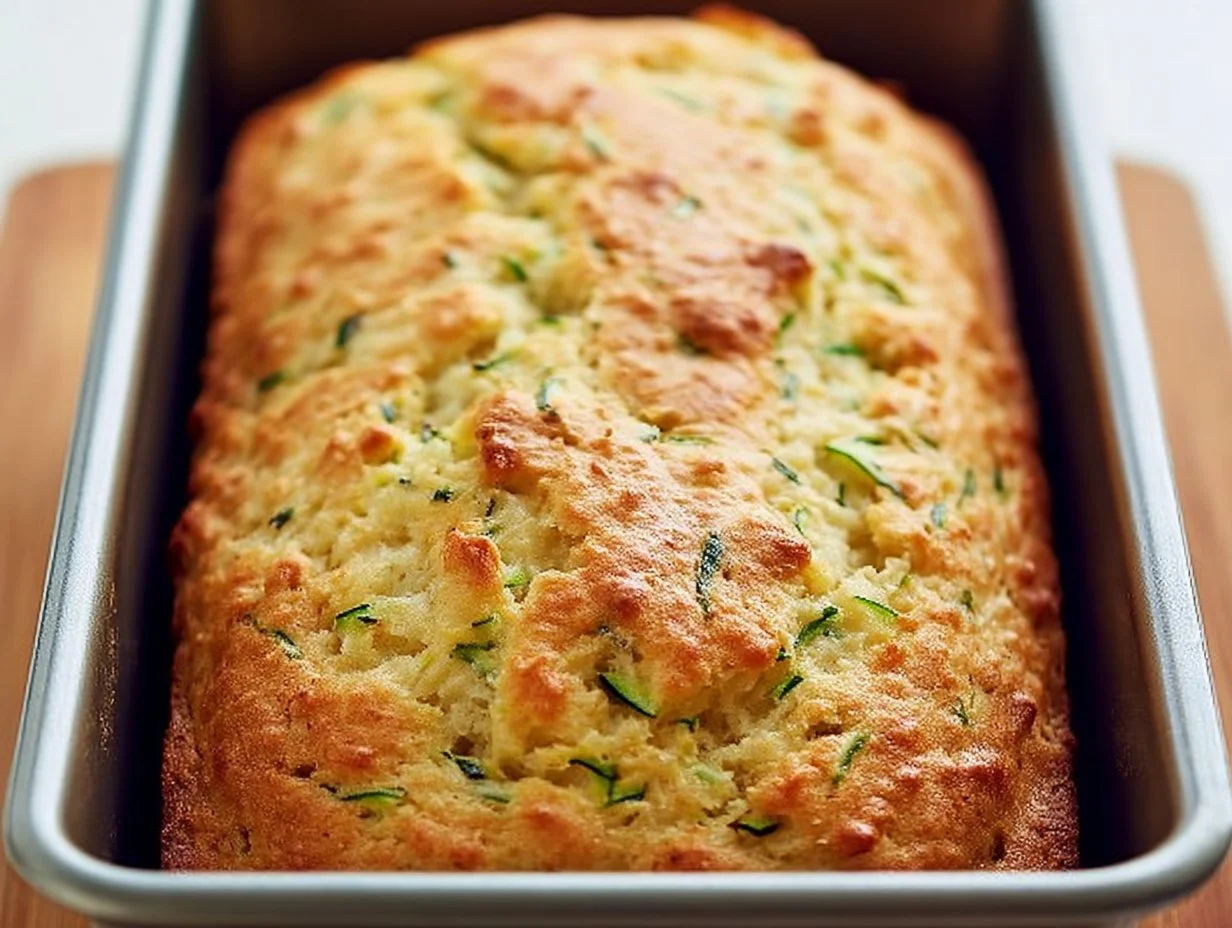 Zucchini Garden Cheddar Quick Bread