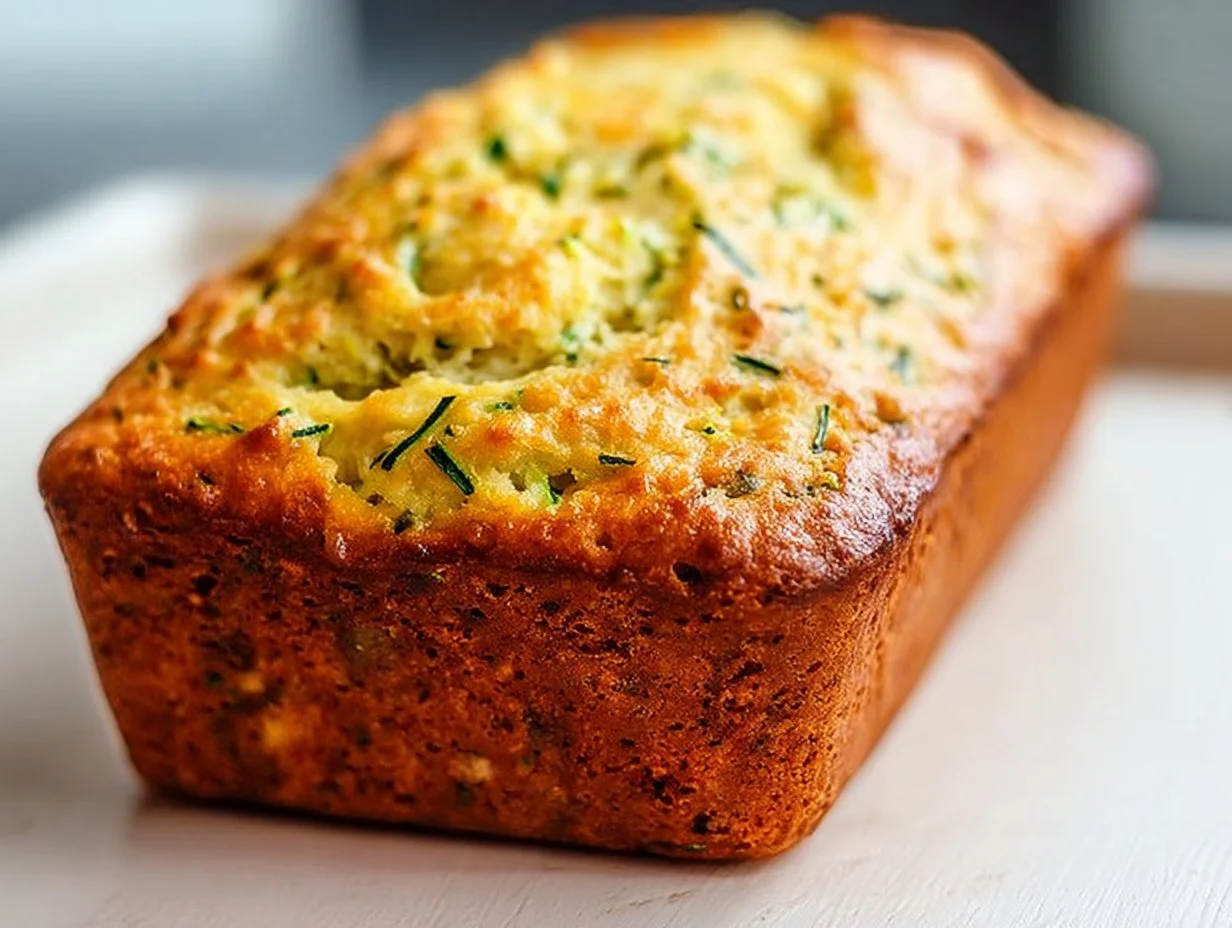 Garden Zucchini Cheddar Quick Bread