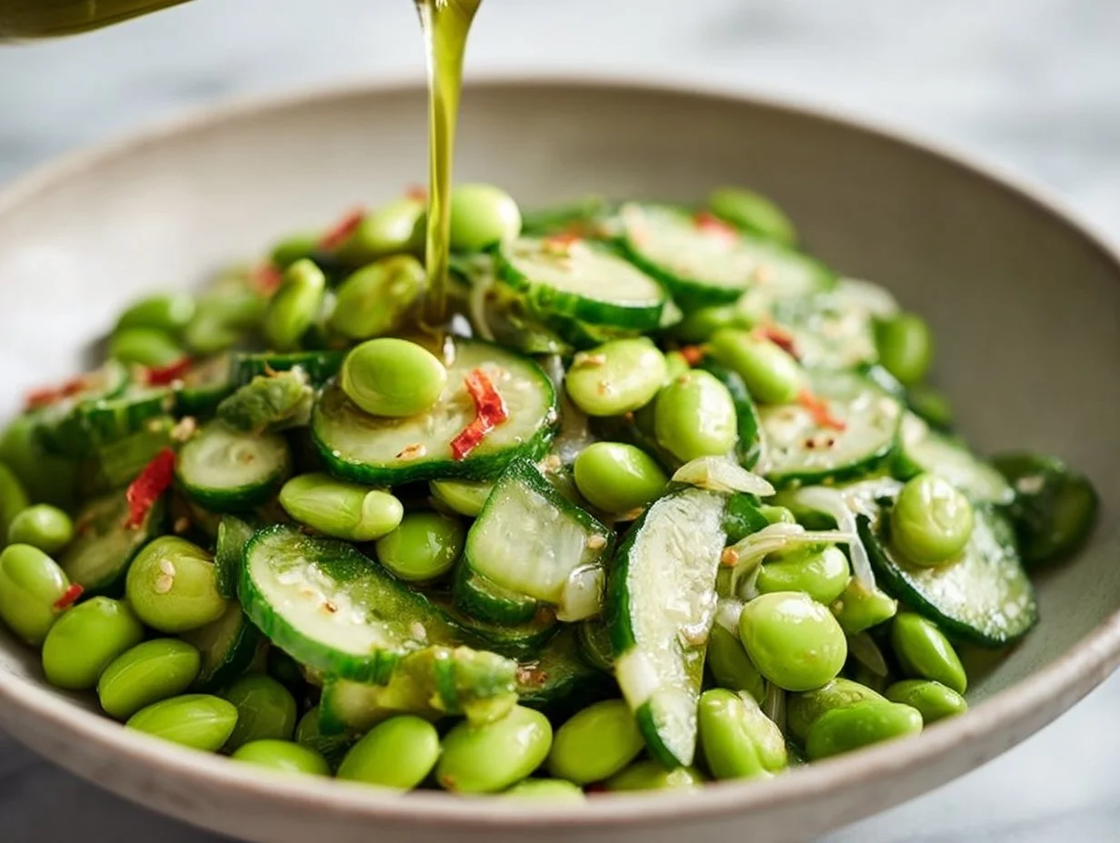 Cucumber Edamame Salad