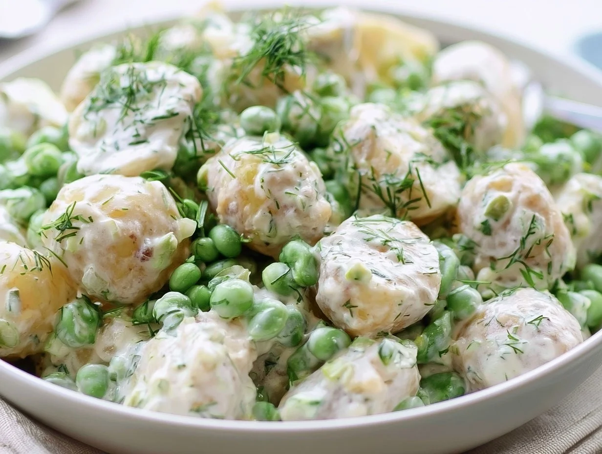 Potato Salad with Peas and Dill