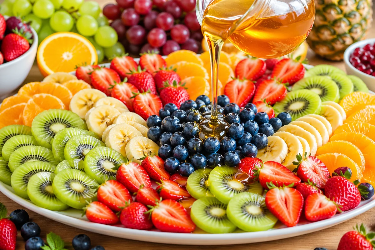 Easy Poppy Seed Fruit Salad Dressing with Citrus, Honey & Lemon Zest