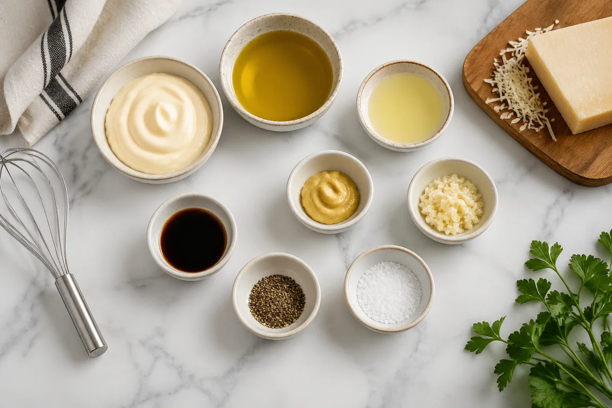 homemade Caesar dressing without raw eggs