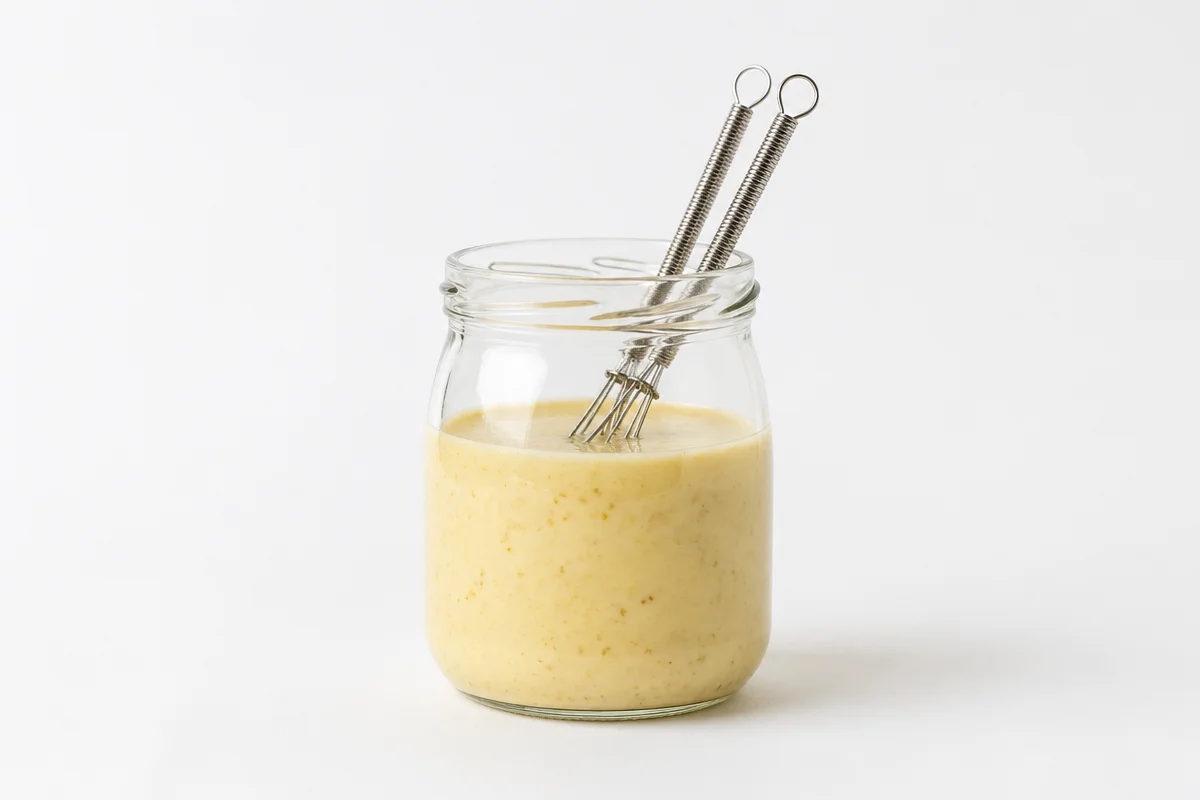 Vegan Lemon Dijon Dressing in 3 Minutes for Salads, Bowls & Roasted Vegetables