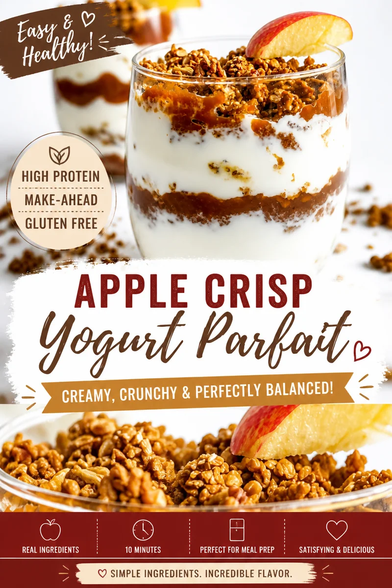 Delicious Apple Butter Yogurt Parfait to Savor Every Spoonful