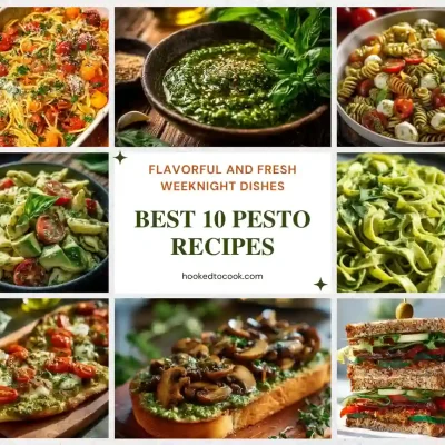 Delicious homemade Pesto Recipes for fresh weeknight dishes