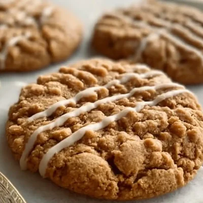 Gilmore Girls-inspired coffee cake cookies on a plate