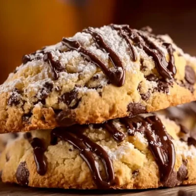 A plate of delicious cannoli cookies, showcasing their creamy filling and crispy edges.