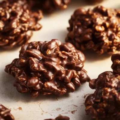 Delicious quick and easy chocolate snacks ready to enjoy.