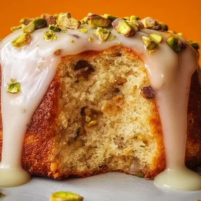 Delicious cinnamon roll poke cake topped with creamy frosting and cinnamon sugar.