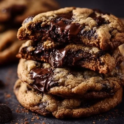 Delicious Espresso Chocolate Chip Cookies with rich chocolate chips and espresso flavor