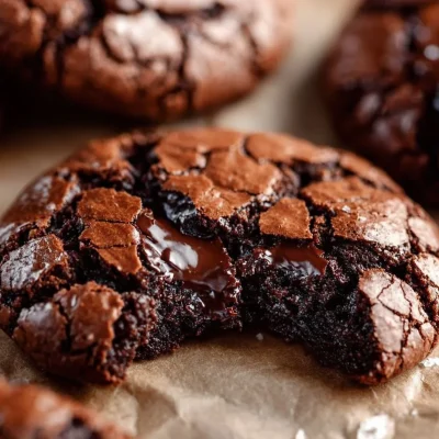 Delicious fudgy brownies and brookies stacked on a plate
