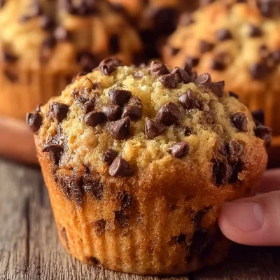 Healthy peanut butter banana muffins cooling on a rack