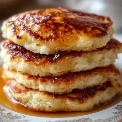 High-protein keto cottage cheese pancakes topped with berries.