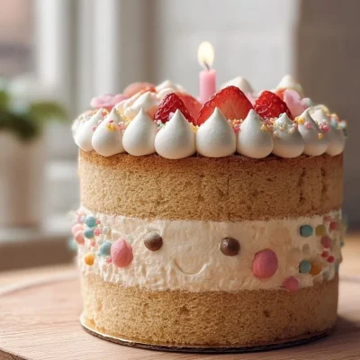 Jellycat Birthday Cake Recipe with colorful decorations and delicious frosting